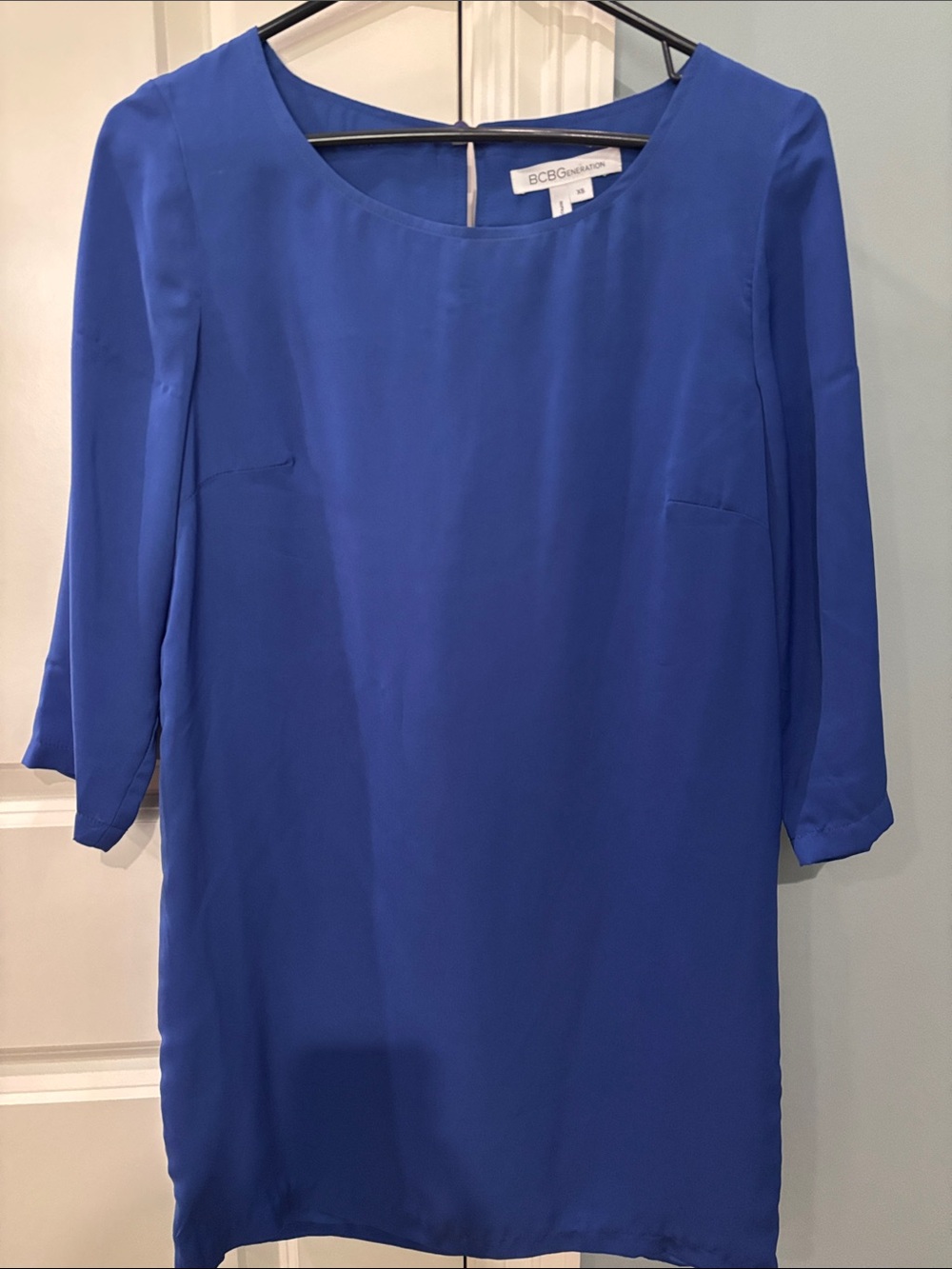 BCBGeneration cobalt blue mini dress
